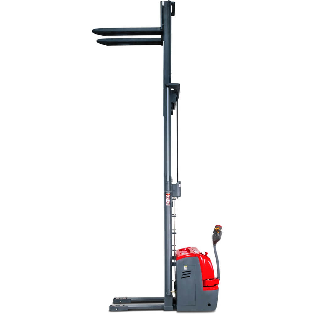 SCHORR Elektro Hochhubwagen 1500KG Freihub (4,5m - 5,6m Hubhöhe)