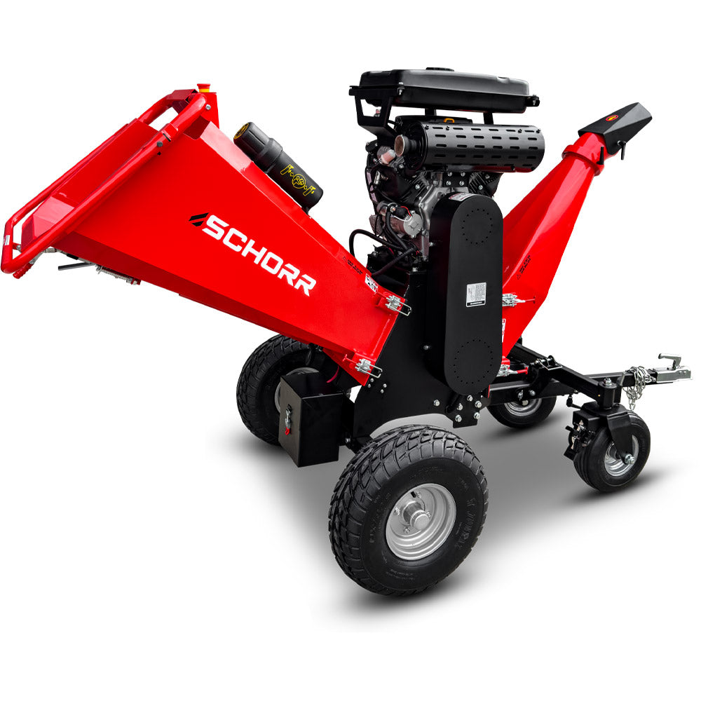 SCHORR Häcksler RR200THX PRO 200mm Holzhäcksler Schredder 764ccm 25PS E-Start