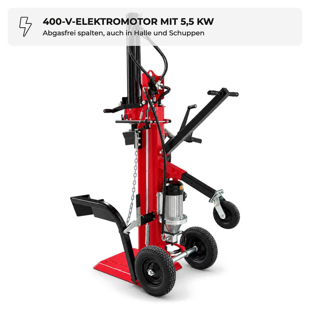 SCHORR Holzspalter 22t HS-22E PRO Elektro 400V Spalter stehend inkl. Stammheber