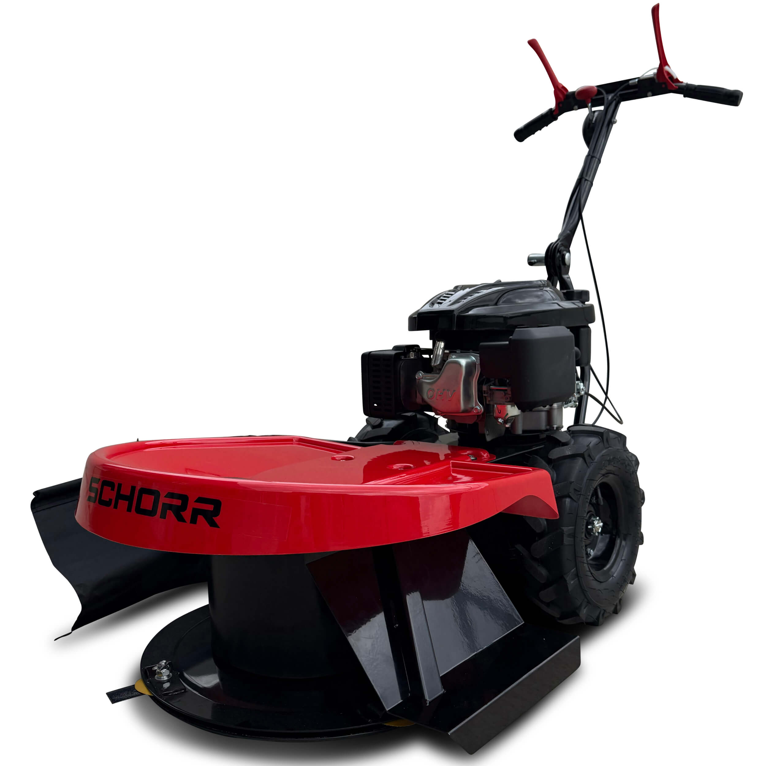 SCHORR Kreiselmäher RR580KRM Hochgrasmäher Sichelmäher 6PS 196ccm