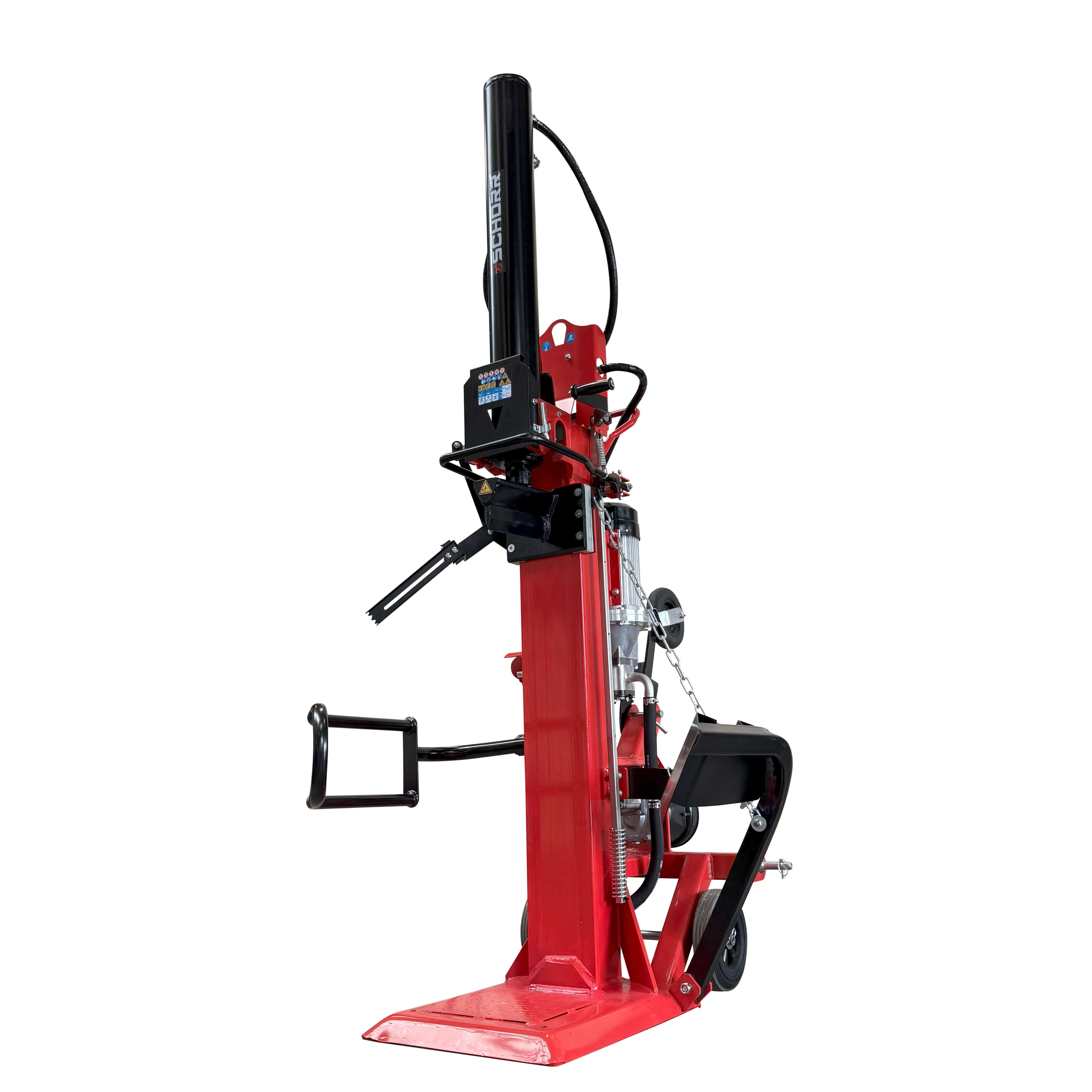SCHORR Holzspalter 22t HS-22PE PRO Zapfwelle + Elektro 400V Spalter stehend inkl. Stammheber
