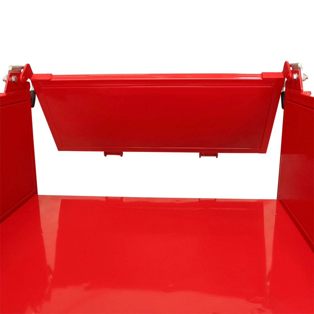 SCHORR Minidumper RR500DHKB2 PRO 500kg Kiste mit Kipphydraulik und Mitfahrplattform 9,2 PS Motor Raupendumper