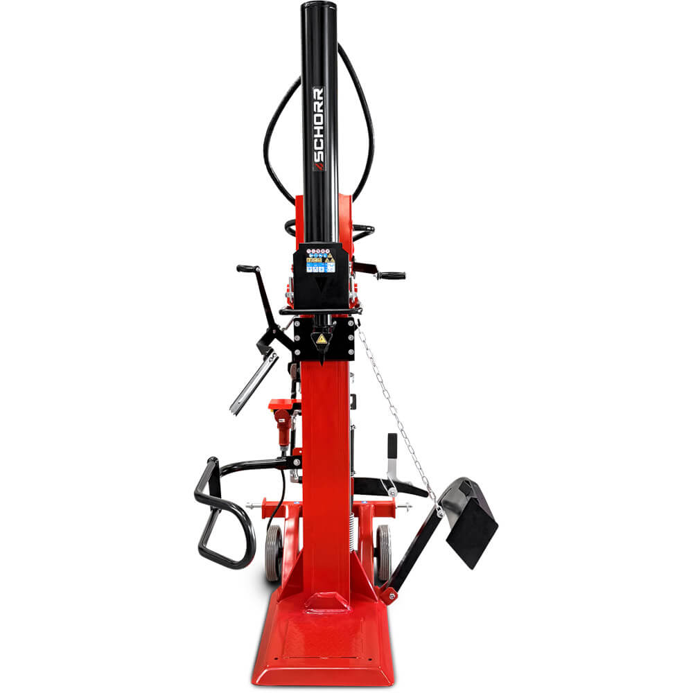 SCHORR Holzspalter 22t HS-22PE PRO Zapfwelle + Elektro 400V Spalter stehend inkl. Stammheber