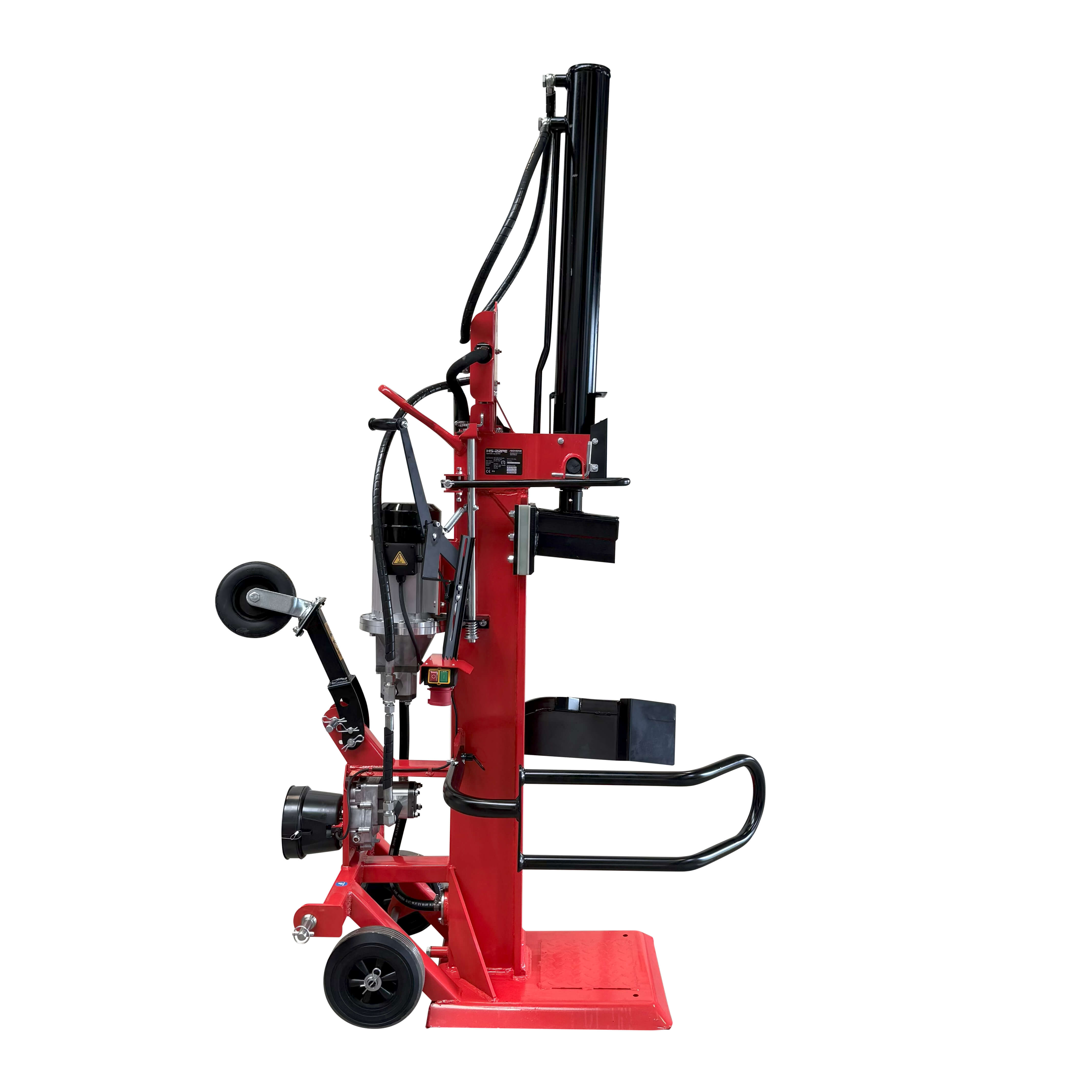 SCHORR Holzspalter 22t HS-22PE PRO Zapfwelle + Elektro 400V Spalter stehend inkl. Stammheber