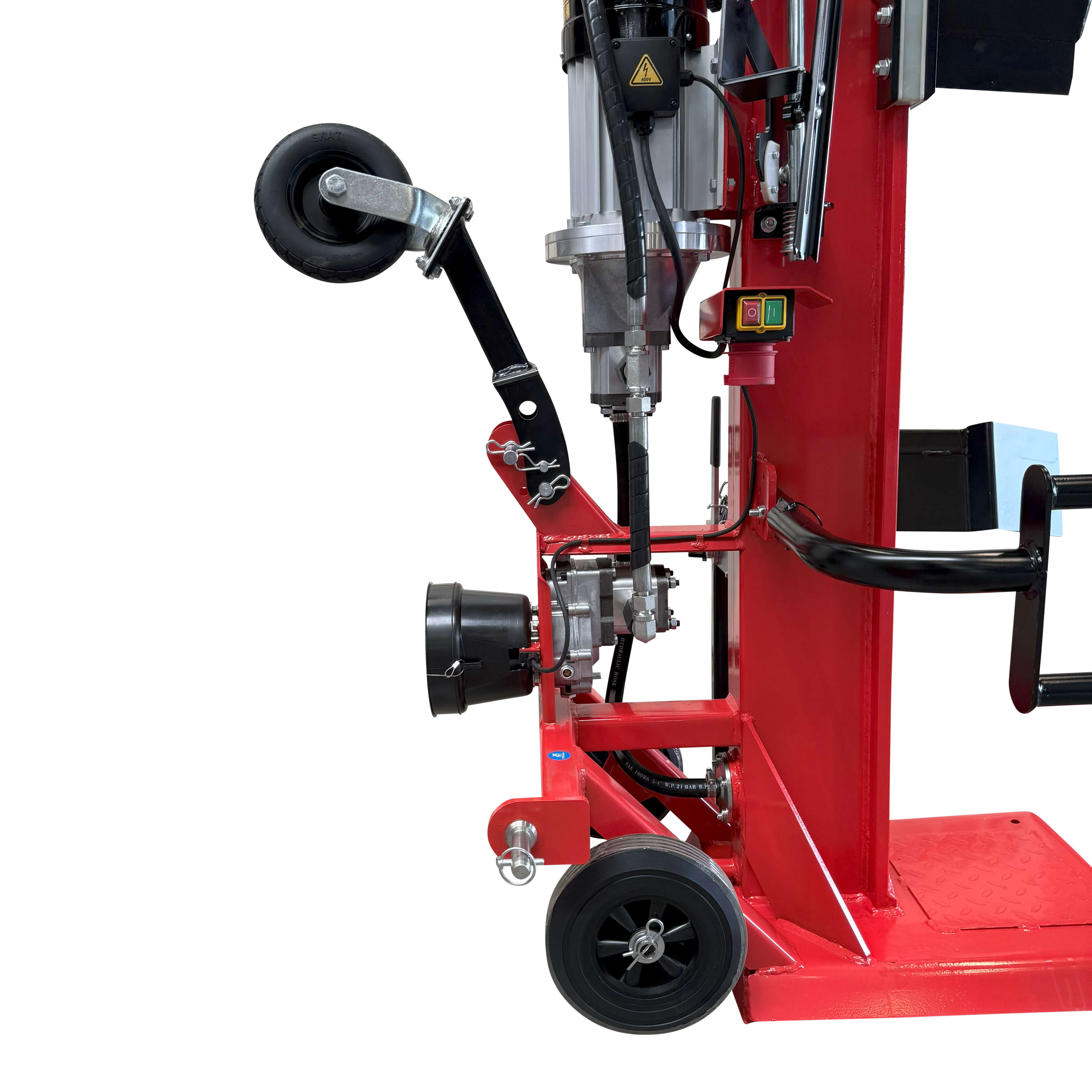 SCHORR Holzspalter 22t HS-22PE PRO Zapfwelle + Elektro 400V Spalter stehend inkl. Stammheber