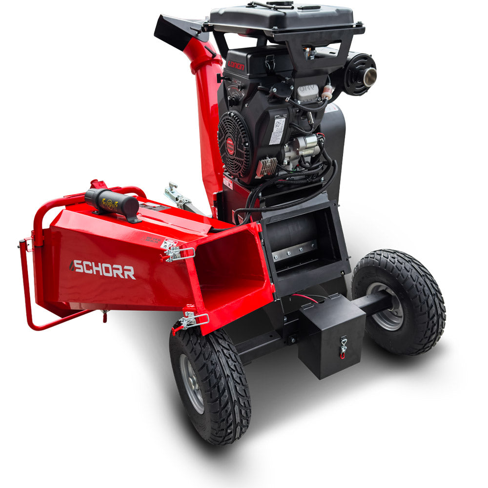 SCHORR Häcksler RR200THX PRO 200mm Holzhäcksler Schredder 764ccm 25PS E-Start