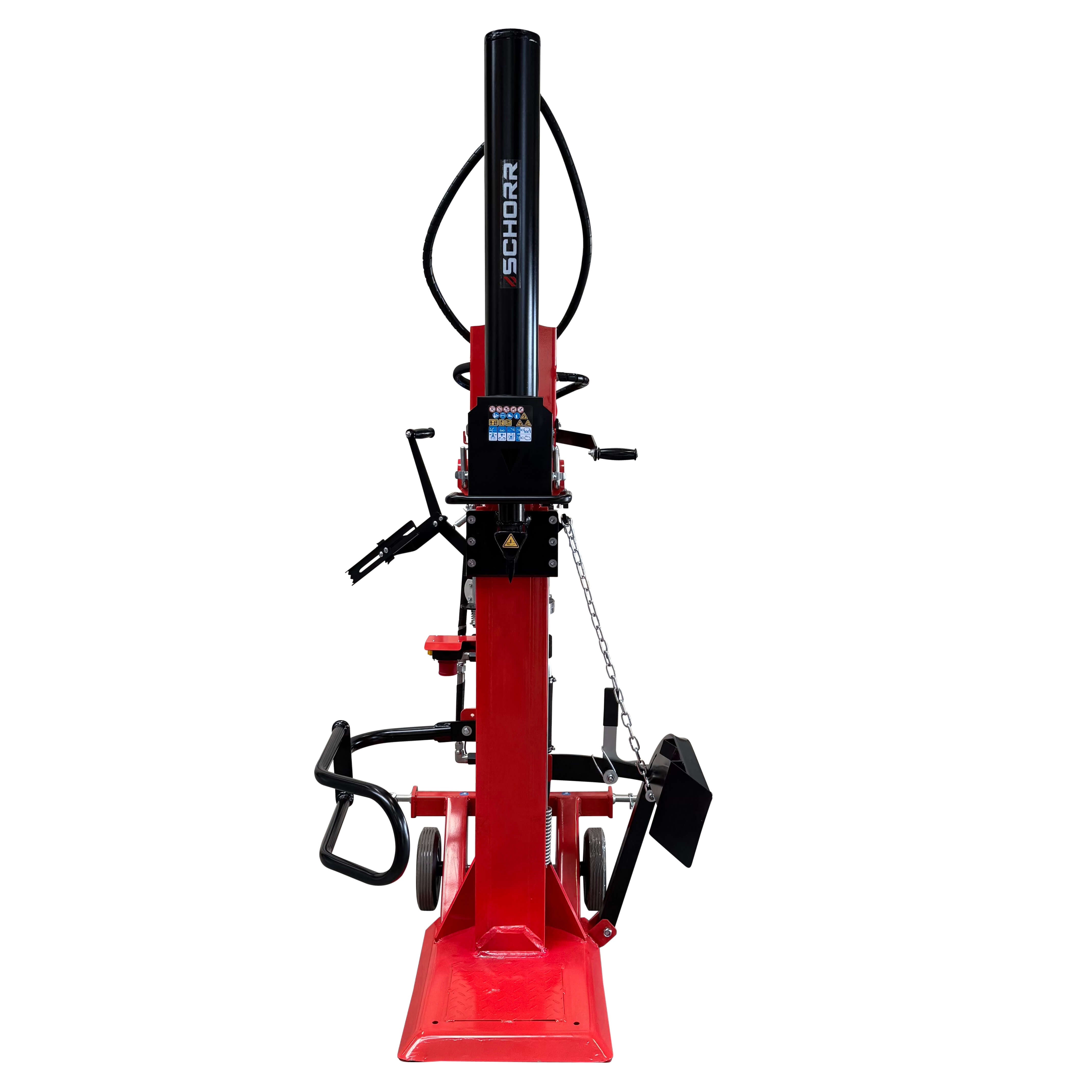 SCHORR Holzspalter 30t HS-30PE PRO Zapfwelle + Elektro 400V Spalter stehend inkl. Stammheber