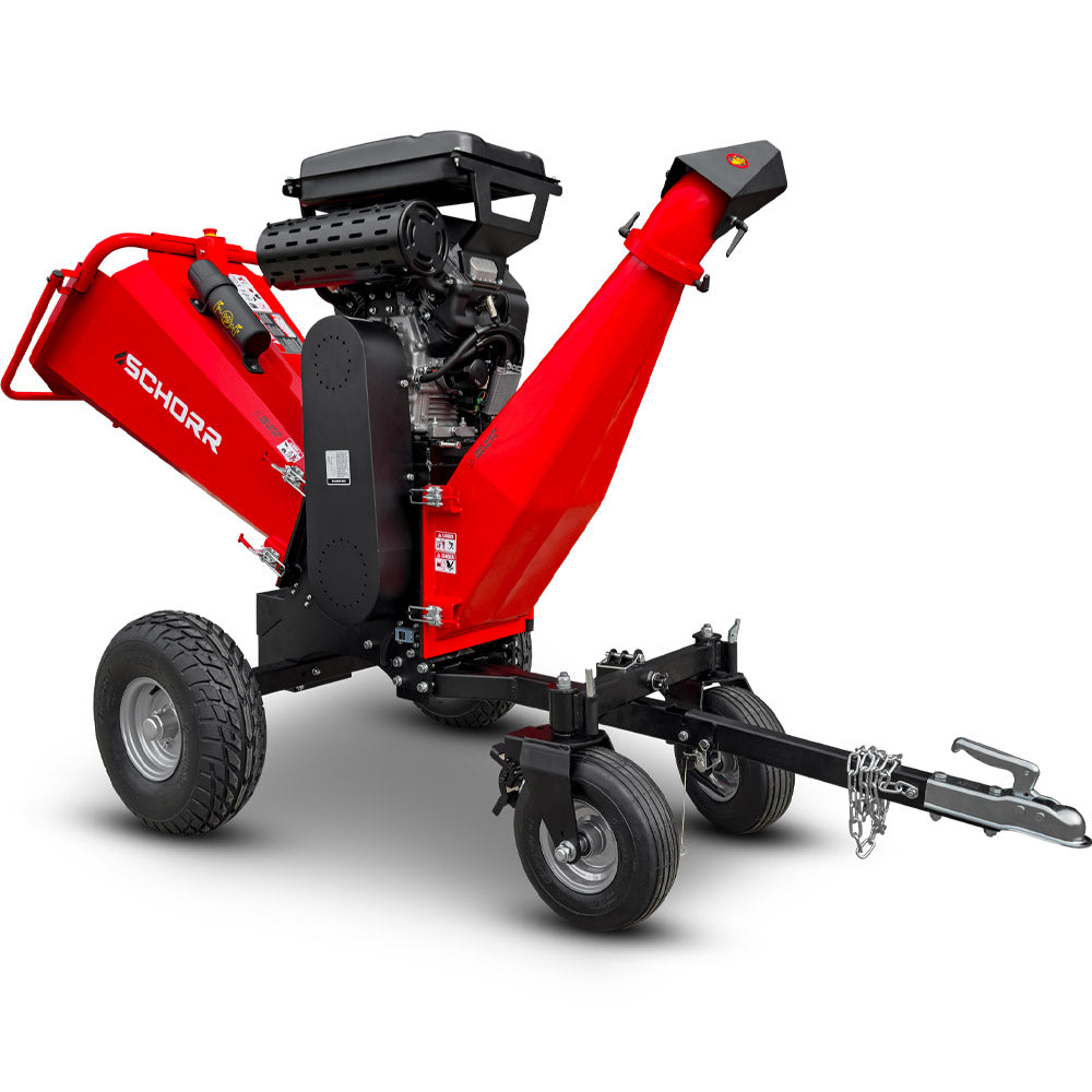 SCHORR Häcksler RR200THX PRO 200mm Holzhäcksler Schredder 764ccm 25PS E-Start