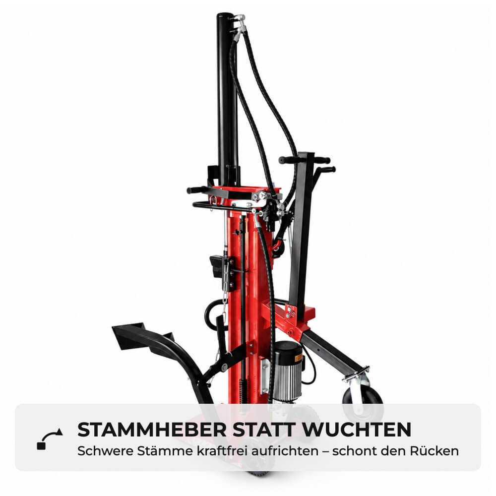 SCHORR Holzspalter 14t HS-14E PRO Elektro 400V Spalter stehend inkl. Stammheber