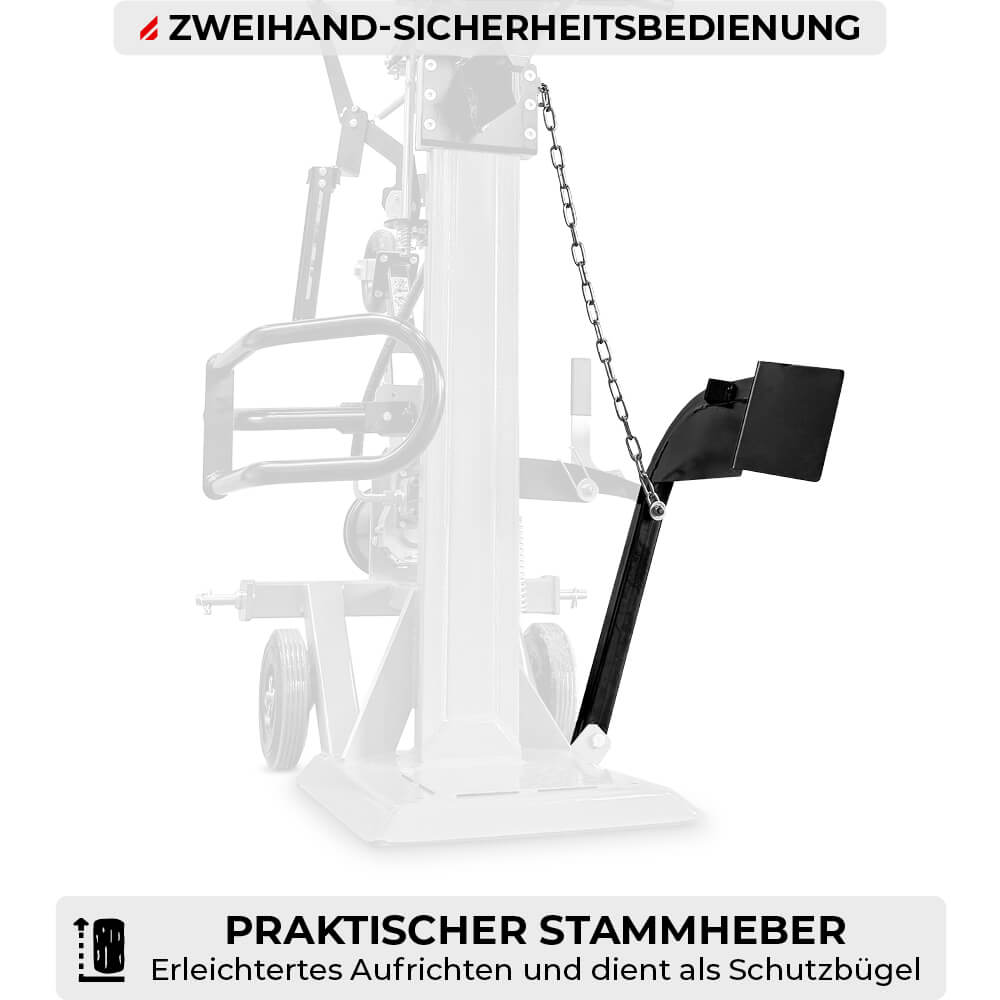 SCHORR Holzspalter 22t HS-22P PRO Zapfwelle Spalter stehend inkl. Stammheber