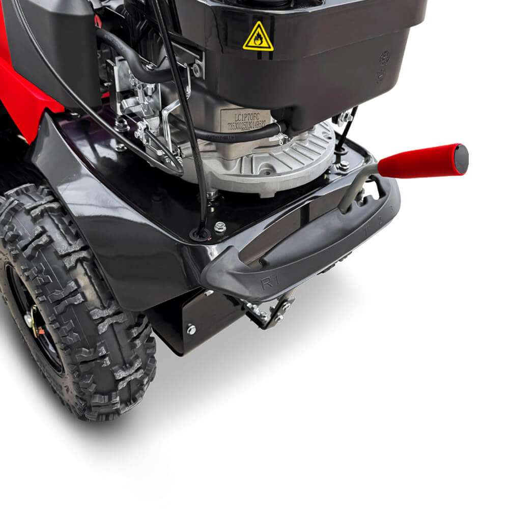 SCHORR RR1000KB Motorbesen inkl. Schneeschild und Auffangbehälter Kehrmaschine Benzin