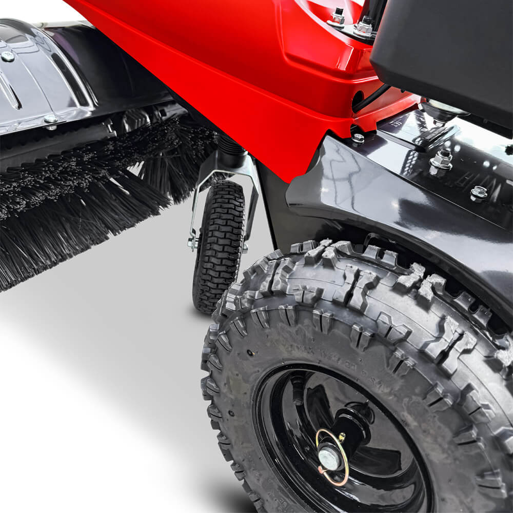 SCHORR RR1000KB Motorbesen inkl. Schneeschild und Auffangbehälter Kehrmaschine Benzin
