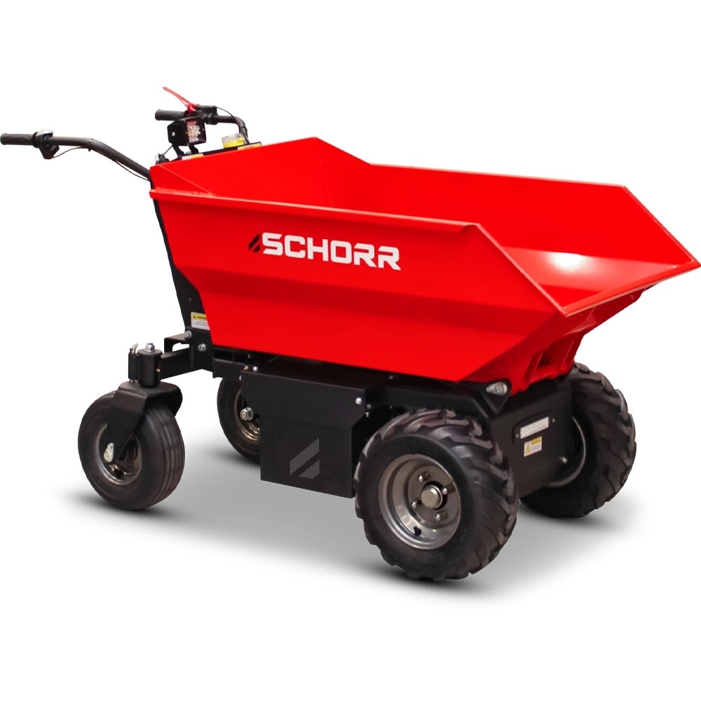 SCHORR Minidumper RR500DEHRA Mulde 500kg 48V Elektromotor 1000 Watt