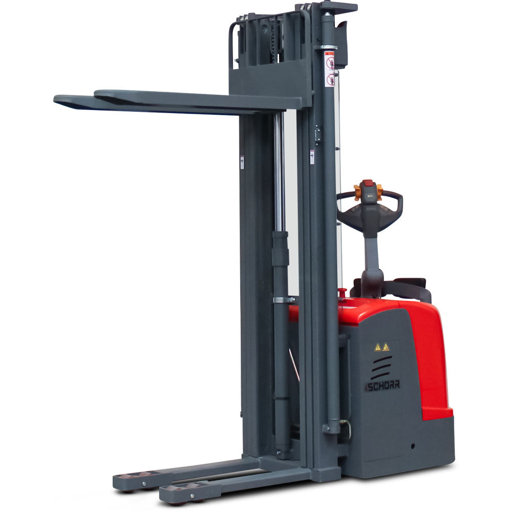 SCHORR Elektro Hochhubwagen Ultra 1500KG Freihub (5m - 5,6m Hubhöhe)