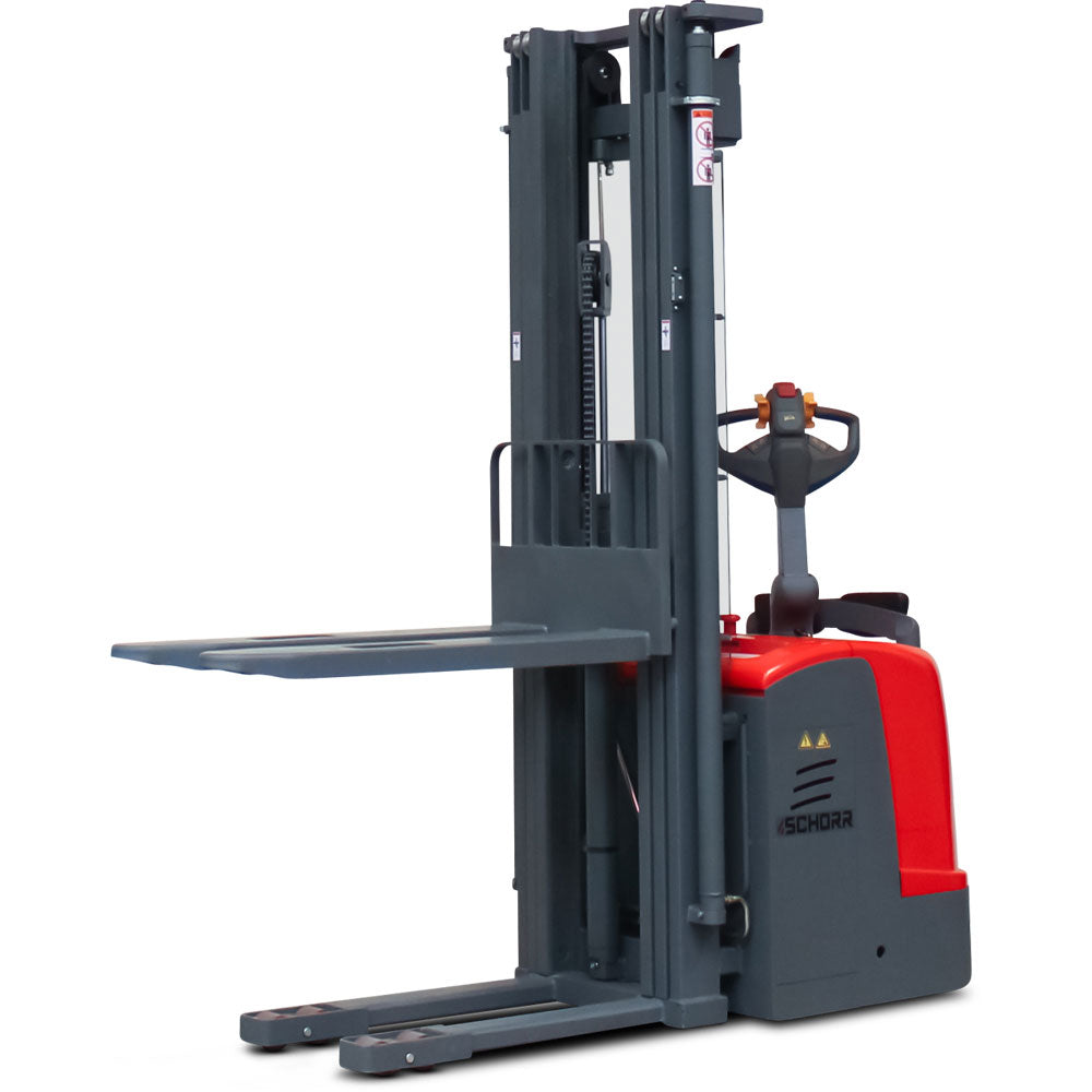 SCHORR Elektro Hochhubwagen Ultra 1500KG Freihub (5m - 5,6m Hubhöhe)