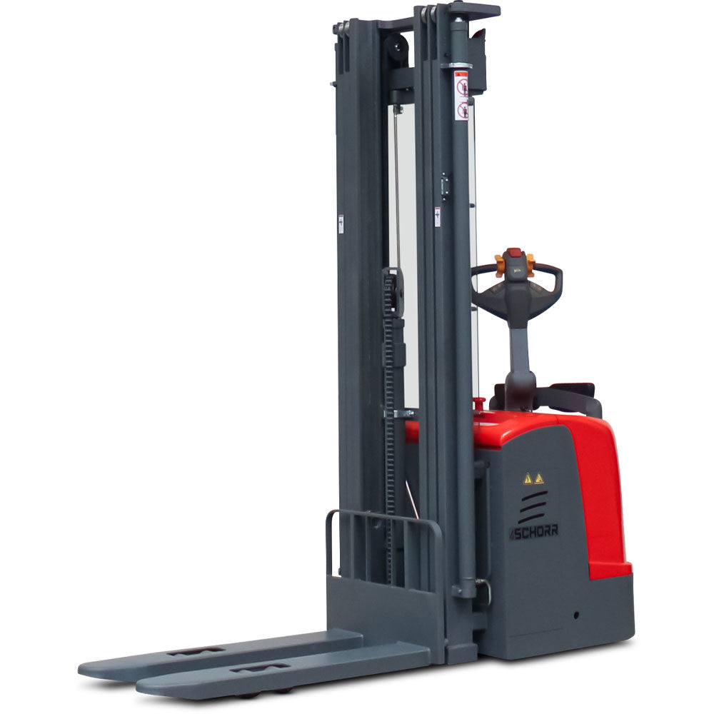 SCHORR Elektro Hochhubwagen Ultra 1500KG Freihub (5m - 5,6m Hubhöhe)
