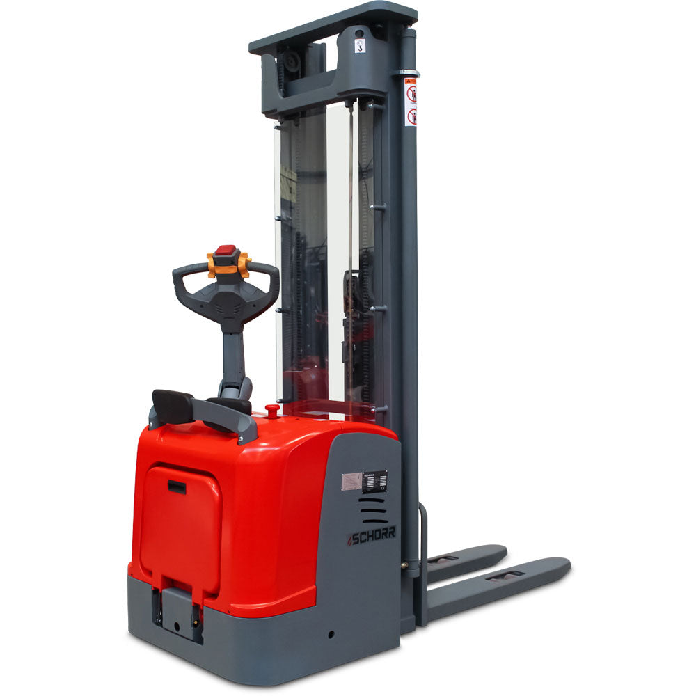 SCHORR Elektro Hochhubwagen Ultra 1500KG Freihub (5m - 5,6m Hubhöhe)