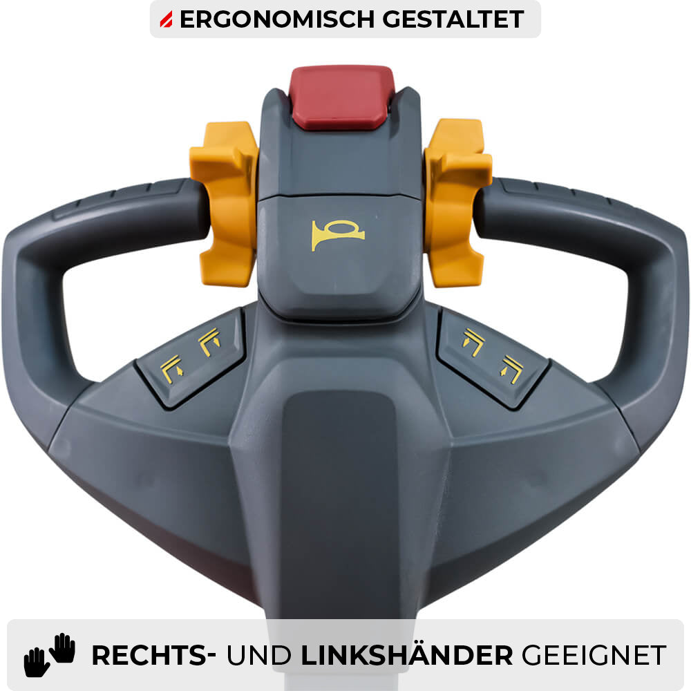 SCHORR Elektro Hochhubwagen 1500KG Freihub (4,5m - 5,6m Hubhöhe)