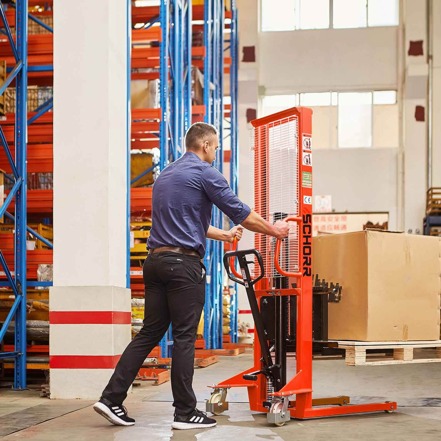 SCHORR Hochhubwagen manuell 1000KG