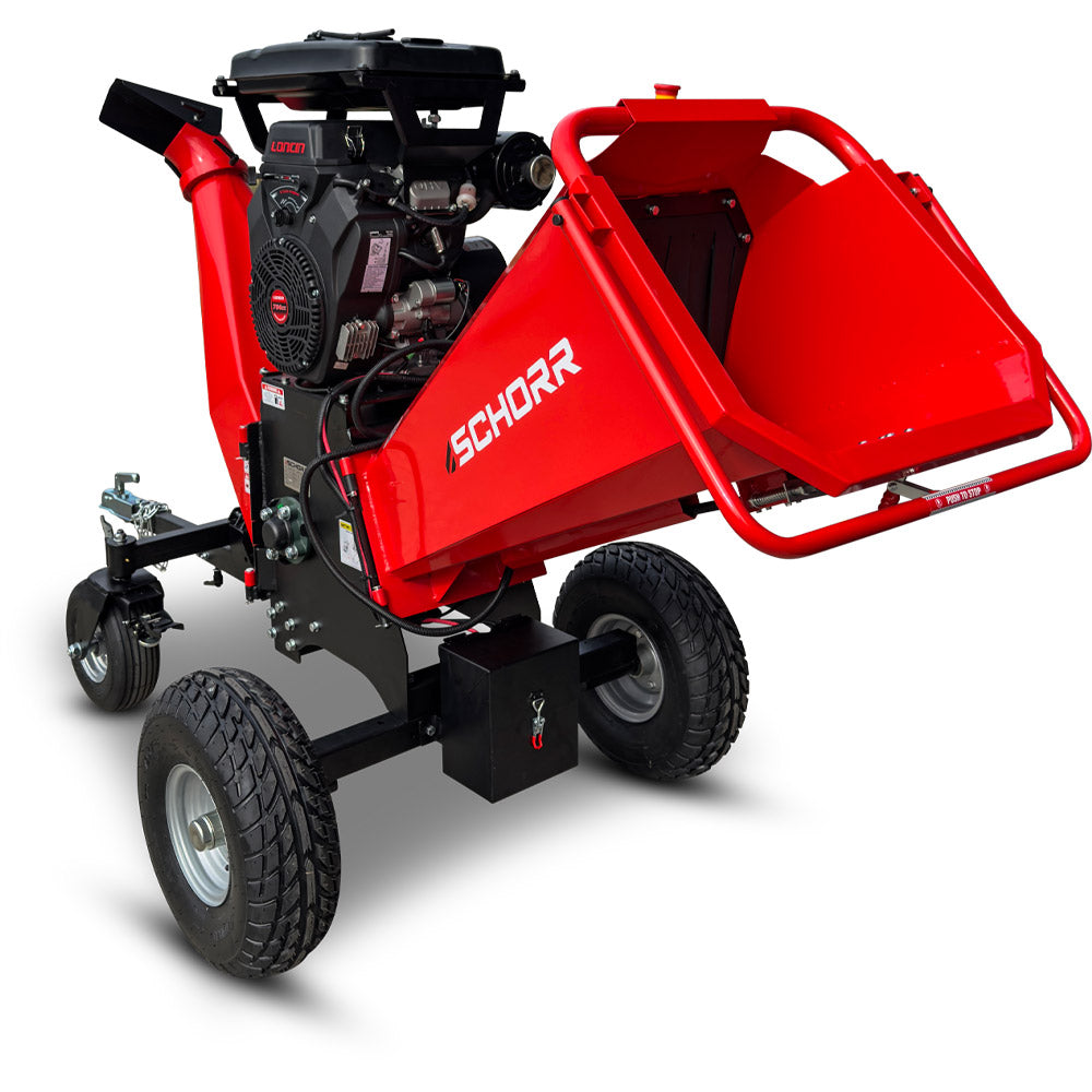 SCHORR Häcksler RR200THX PRO 200mm Holzhäcksler Schredder 764ccm 25PS E-Start