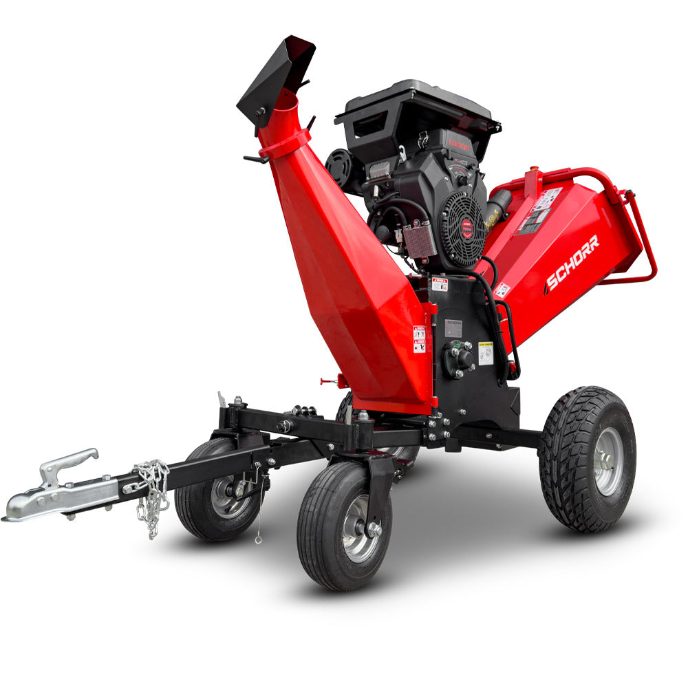 SCHORR Häcksler RR200THX PRO 200mm Holzhäcksler Schredder 764ccm 25PS E-Start