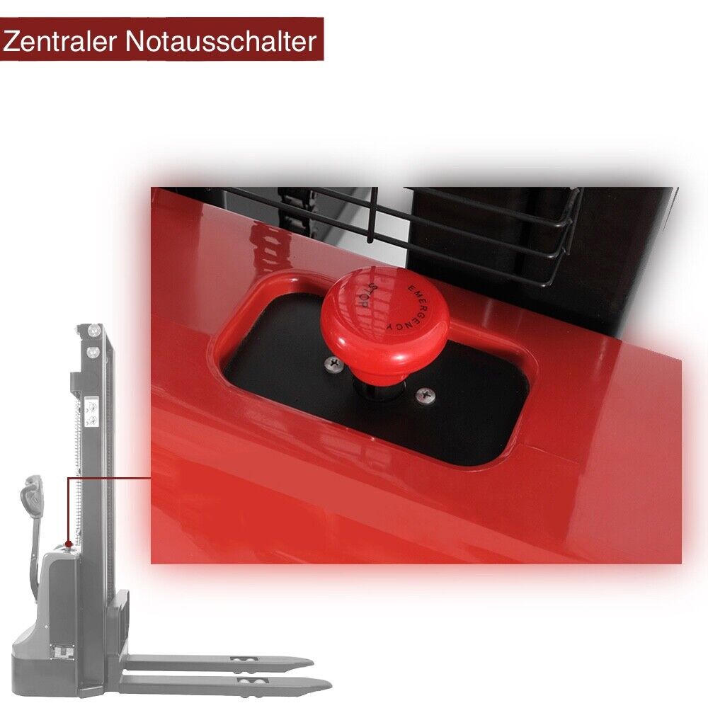 SCHORR Elektro Hochhubwagen 1200KG (2,5m - 4,1m Hubhöhe)
