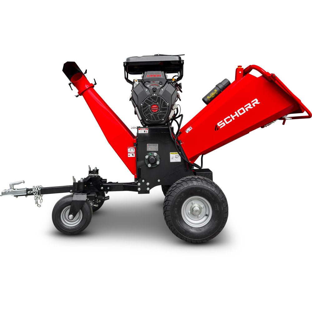 SCHORR Häcksler RR200THX PRO 200mm Holzhäcksler Schredder 764ccm 25PS E-Start