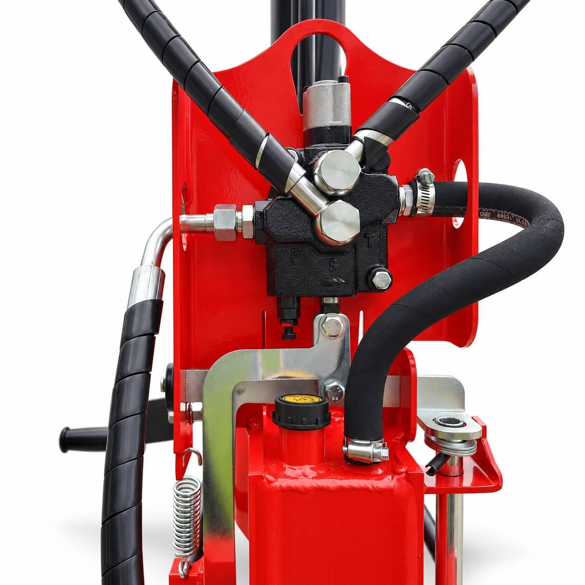 SCHORR Holzspalter Benzin 22t HS-22B PRO Motor Spalter stehend inkl. Stammheber