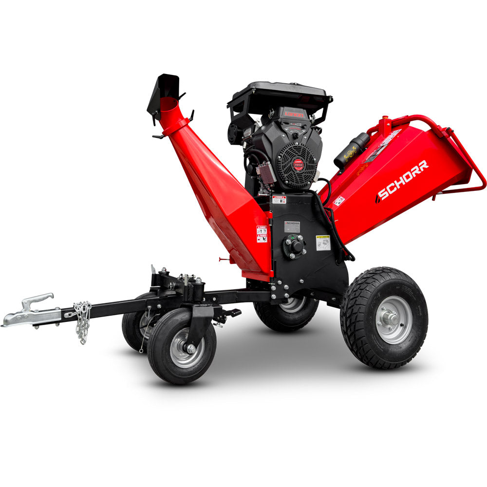 SCHORR Häcksler RR200THX PRO 200mm Holzhäcksler Schredder 764ccm 25PS E-Start