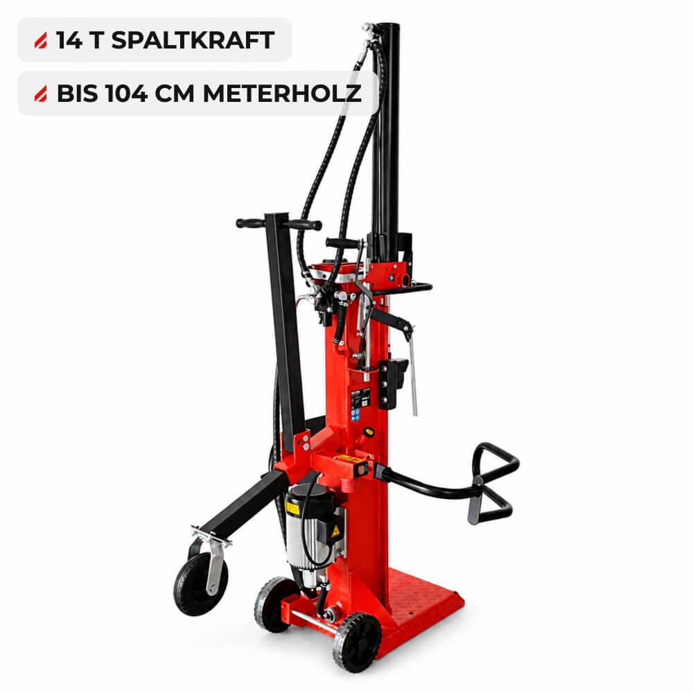 SCHORR Holzspalter 14t HS-14E PRO Elektro 400V Spalter stehend inkl. Stammheber