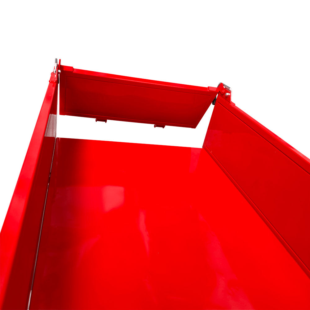 SCHORR Minidumper 1000kg RR1000DHKB PRO Raupendumper Flachmulde Kiste Benzindumper