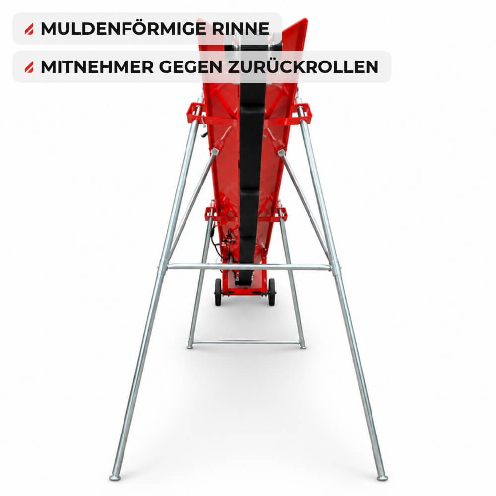SCHORR Brennholz Förderband elektrisch Transportband 5m 230v
