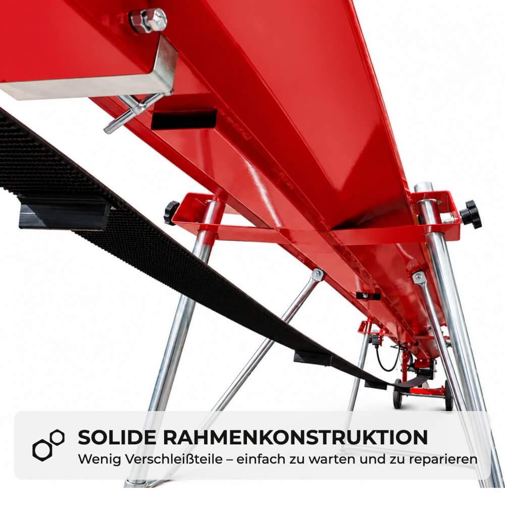 SCHORR Brennholz Förderband elektrisch Transportband 5m 230v