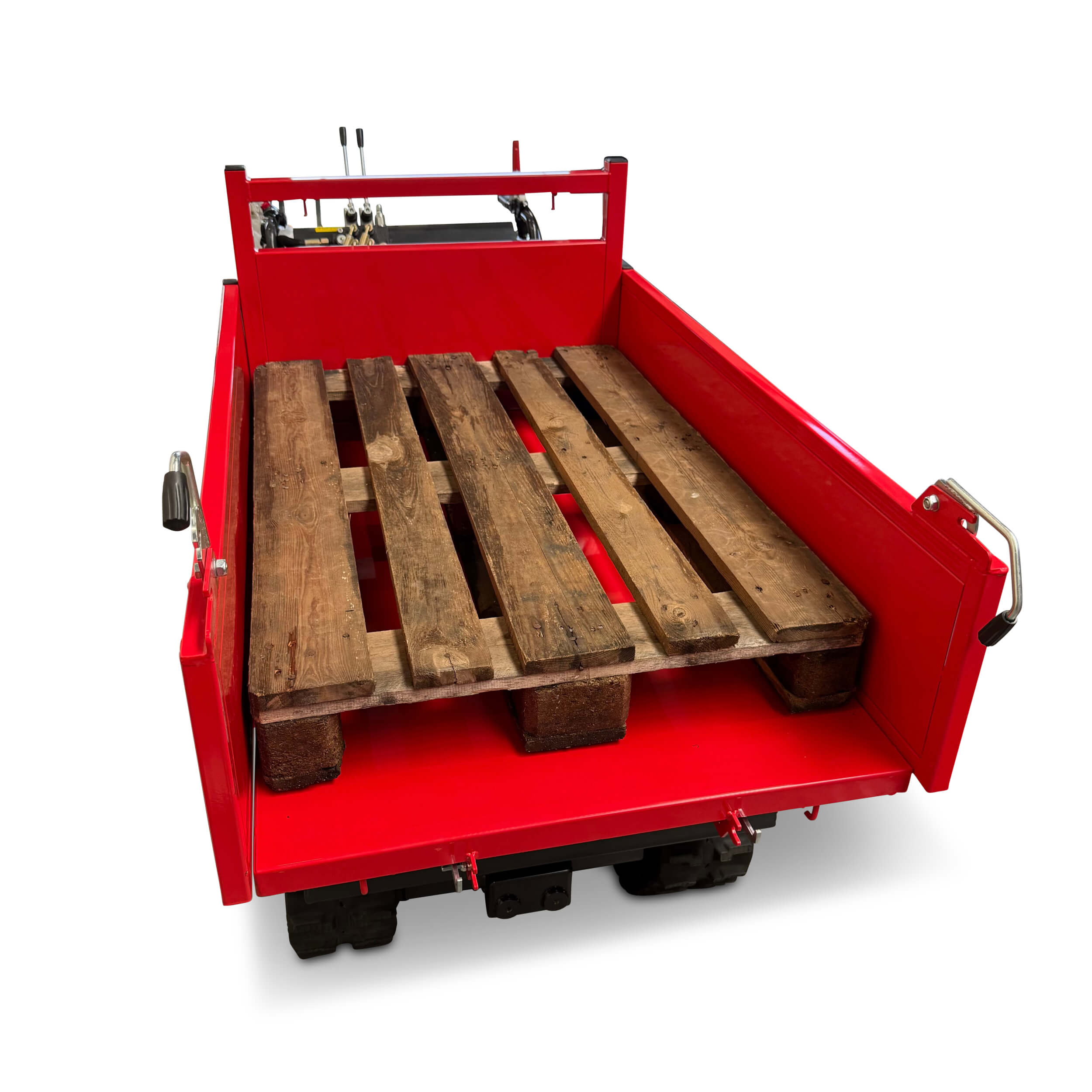 SCHORR Minidumper 1000kg RR1000DHKBH PRO [Hochkipper] PRO Raupendumper Flachmulde Benzindumper
