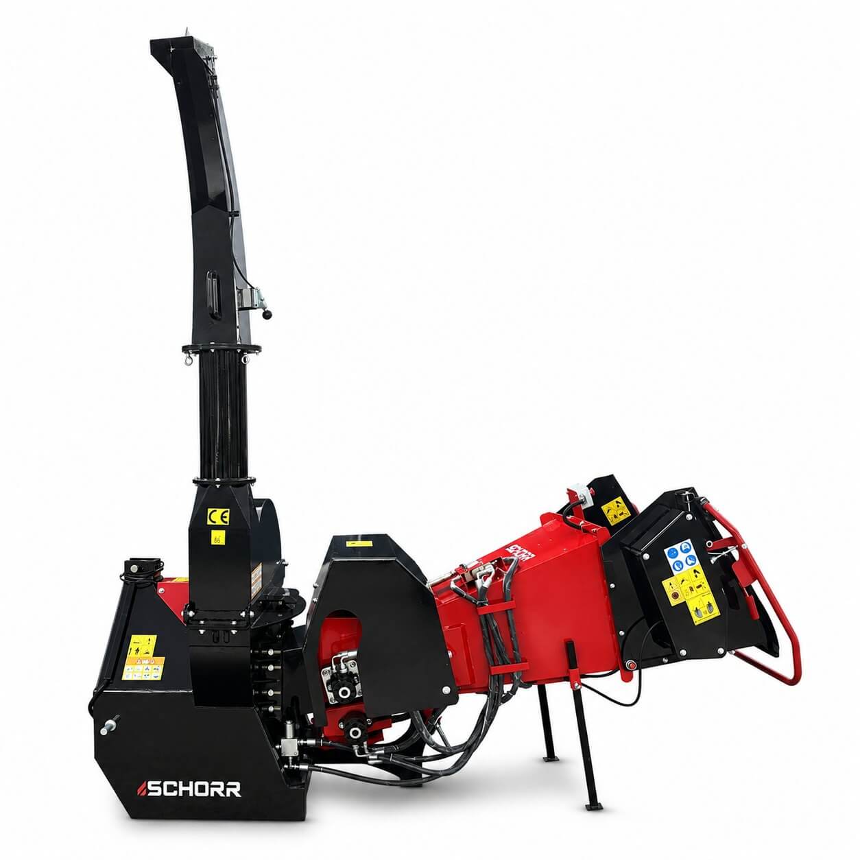 SCHORR Häcksler RR102ABH-S PRO 255mm Holzhäcksler Zapfwelle Schredder PTO